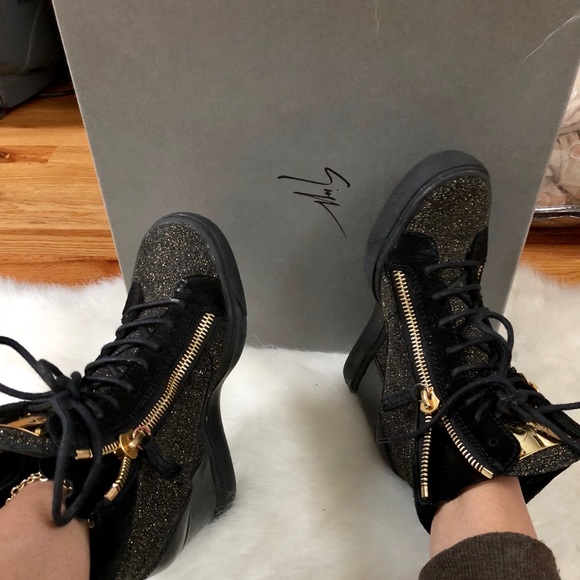 giuseppe wedge sneakers